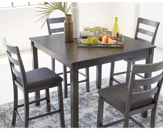 Bridson Counter Height Dining Table and Bar Stools (Set of 5)