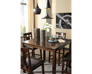 Bennox Counter Height Dining Table and Bar Stools (Set of 5)