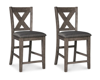 Caitbrook Counter Height Dining Table and 2 Barstools