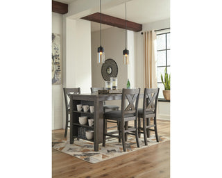 Caitbrook Counter Height Upholstered Bar Stool (Set of 2)