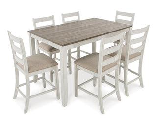 Skempton Counter Height Dining Table and Bar Stools (Set of 7)