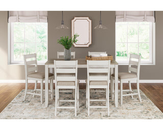 Skempton Counter Height Dining Table and Bar Stools (Set of 7)