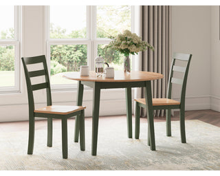 Gesthaven Dining Table and 2 Chairs