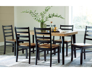 Blondon Dining Table and 6 Chairs (Set of 7)