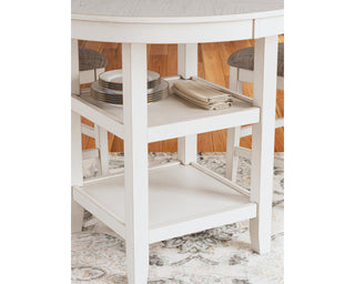 Erinberg Counter Height Dining Table and 4 Barstools (Set of 5)