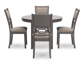 Wrenning Dining Table and 4 Chairs (Set of 5)