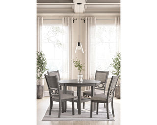 Wrenning Dining Table and 4 Chairs (Set of 5)