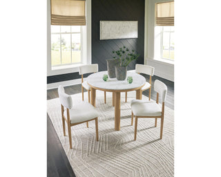 Sawdyn Dining Table and 4 Chairs