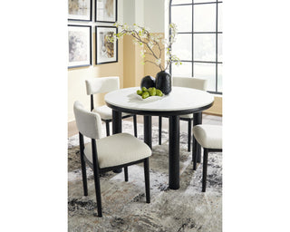 Xandrum Dining Table and 4 Chairs