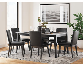 Jettaya Dining Table and 6 Chairs