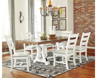 Valebeck Dining Table and 6 Chairs