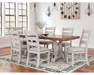 Valebeck Dining Table and 8 Chairs