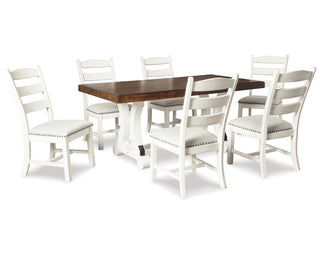 Valebeck Dining Table and 6 Chairs