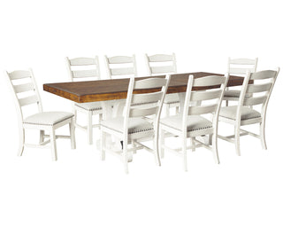 Valebeck Dining Table and 8 Chairs
