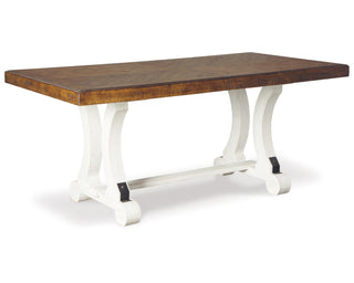 Valebeck Dining Table and 8 Chairs with Server