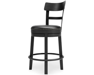 Valebeck Counter Height Dining Table and 6 Barstools