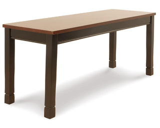 Owingsville Dining Table and 4 Chairs and Bench