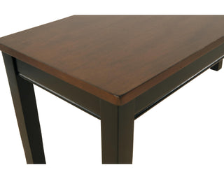 Owingsville Dining Table and 4 Chairs and Bench