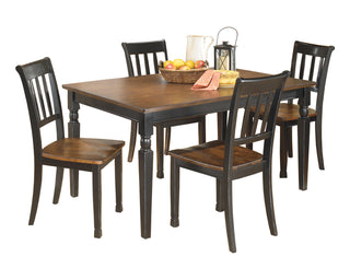 Owingsville Dining Table and 4 Chairs