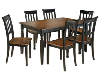 Owingsville Dining Table and 6 Chairs