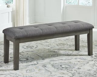 Hallanden Dining Table, 4 Chairs, and Bench