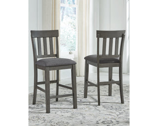 Hallanden Counter Height Dining Table and 6 Barstools