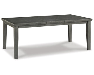 Hallanden Dining Table, 4 Chairs, and Bench