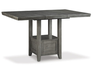 Hallanden Counter Height Dining Table and 6 Barstools