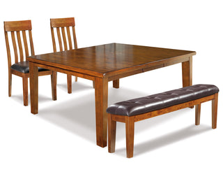 Ralene Dining Table and 2 Chairs and Bench