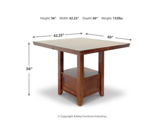 Ralene Counter Height Dining Extension Table