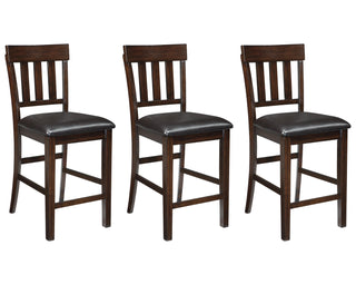 Haddigan Counter Height Dining Table with 4 Barstools