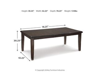 Haddigan Dining Extension Table
