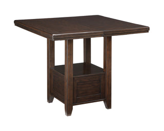 Haddigan Counter Height Dining Table with 4 Barstools