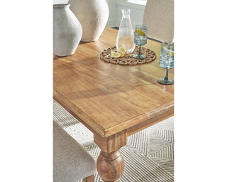 Rybergston Dining Table and 4 Chairs