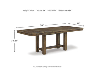 Moriville Dining Extension Table