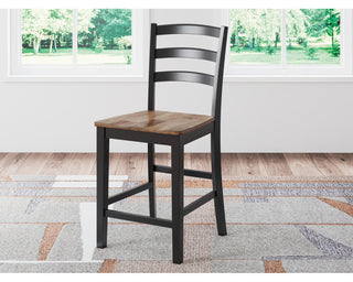 Wildenauer Counter Height Dining Table and 4 Barstools
