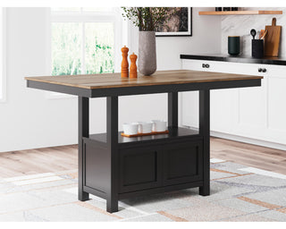 Wildenauer Counter Height Dining Table and 4 Barstools