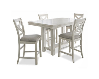 Robbinsdale Counter Height Dining Table and 4 Barstools