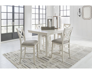 Robbinsdale Counter Height Dining Table and 4 Barstools