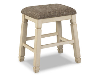 Bolanburg Counter Height Dining Table and 4 Barstools
