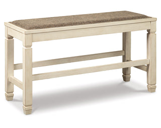 Bolanburg Counter Height Dining Table and 4 Barstools and Bench