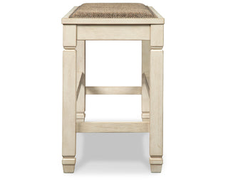 Bolanburg Counter Height Dining Table, 4 Barstools, Bench and Server