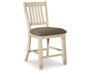 Bolanburg Counter Height Dining Table and 6 Barstools with Server