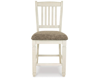 Bolanburg Counter Height Dining Table, 4 Barstools, Bench and Server