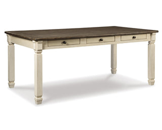 Bolanburg Dining Table with 2 Chairs and 2 Benches
