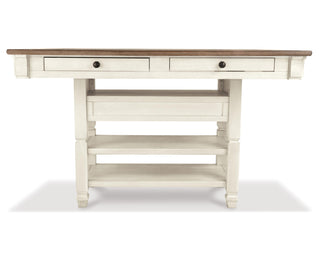 Bolanburg Counter Height Dining Table with 6 Barstools