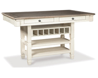 Bolanburg Counter Height Dining Table and 4 Barstools