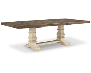 Bolanburg Dining Table, 6 Chairs and Bench