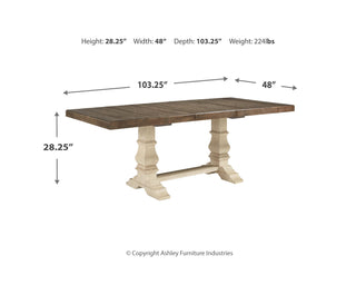 Bolanburg Dining Table and 6 Chairs