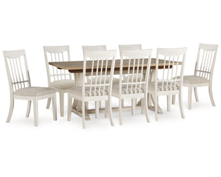 Shaybrock Dining Table and 8 Chairs